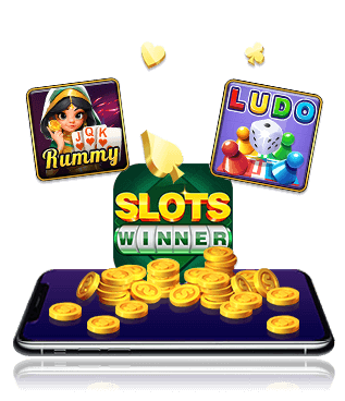 The Slotswinner app running on an Android phone